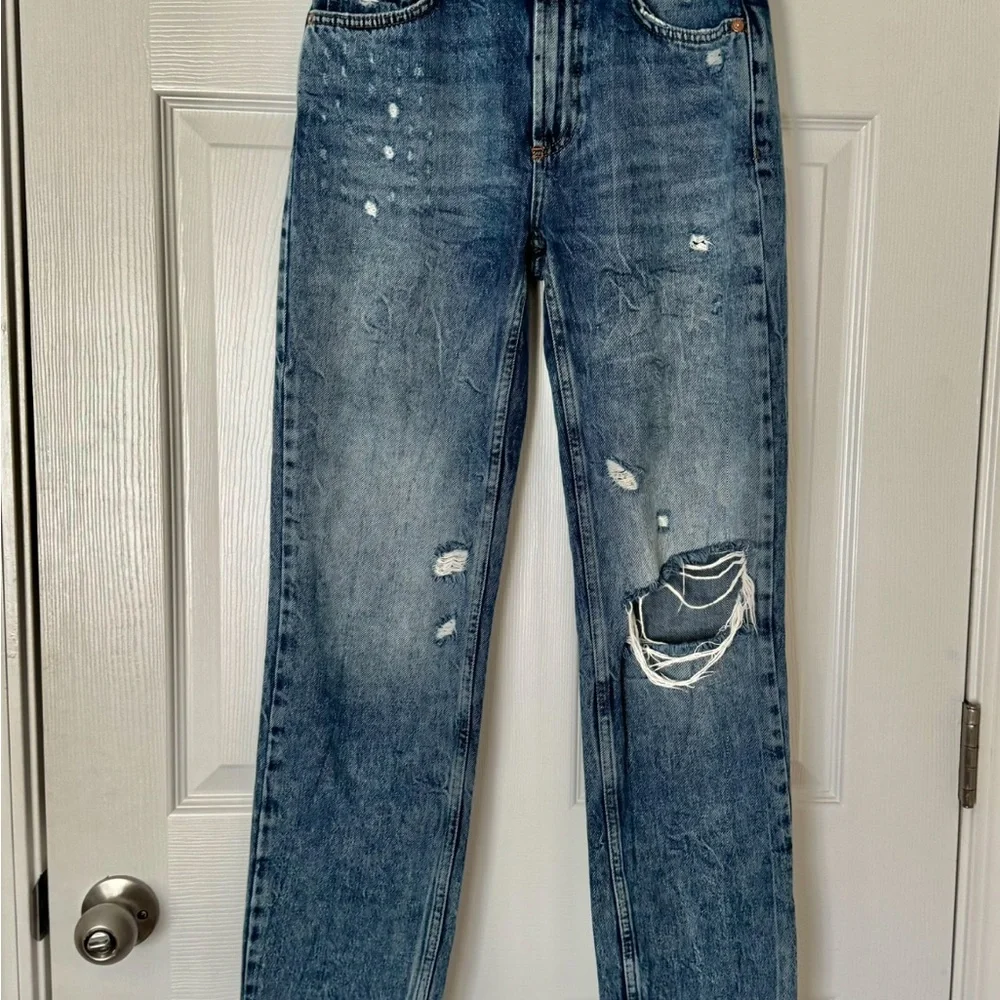 Free People Dakota Straight Leg Jean - Picture 5 of 7